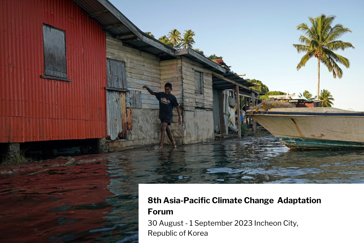 8th asia pacific climate change adaptation (apan) forum