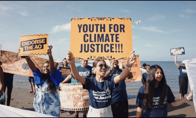 island nations' cry for climate justice