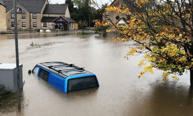 flood hit scotland