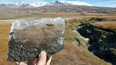 arctic thaw ancient permafrost, modern worries