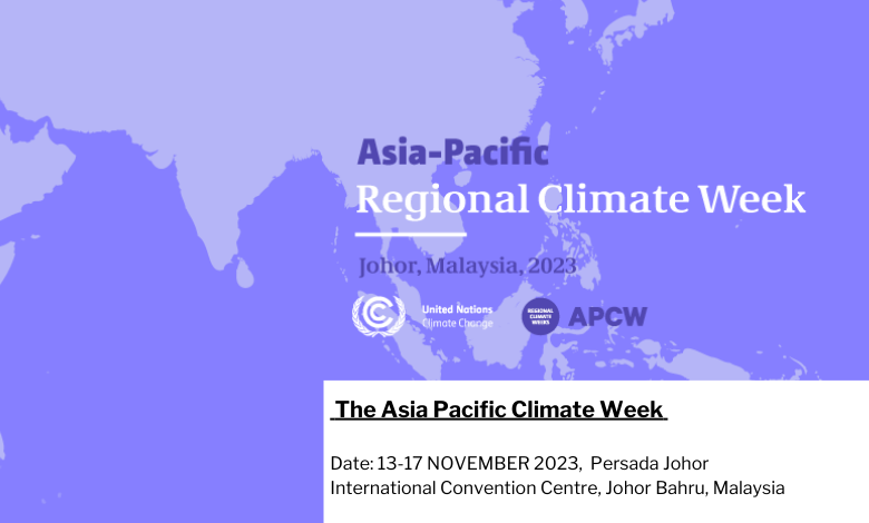 Asia Pacific Climate week