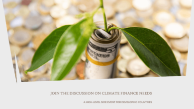 high level side event on climate finance needs of developing countries