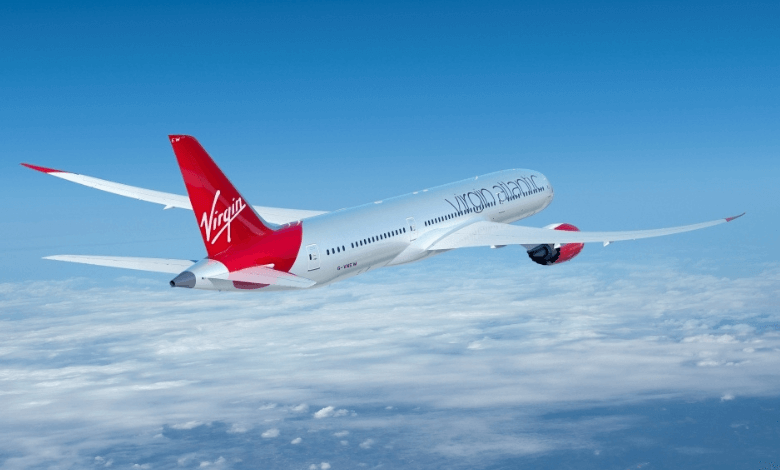 virgin atlantic's sustainable path on heathrow to jfk route.