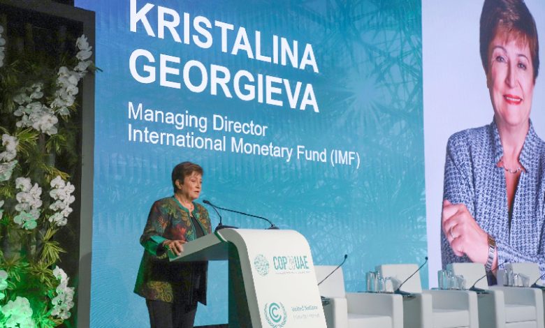 imf leader urges countries to make their companies pay for pollution