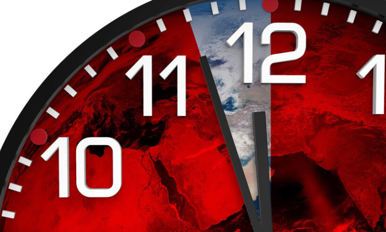 Doomsday Clock: '90 seconds to midnight is profoundly unsustainable'