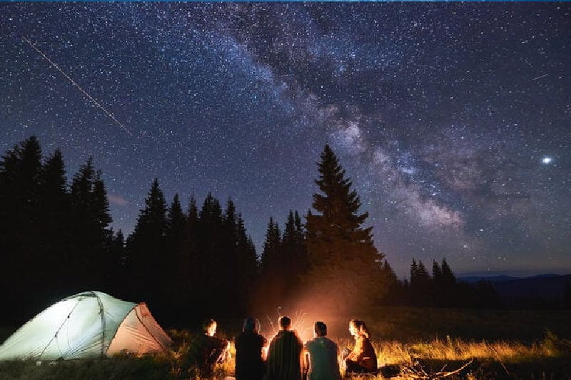 camp under the stars