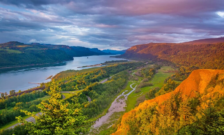 columbia river gorge national scenic area oregonwashington