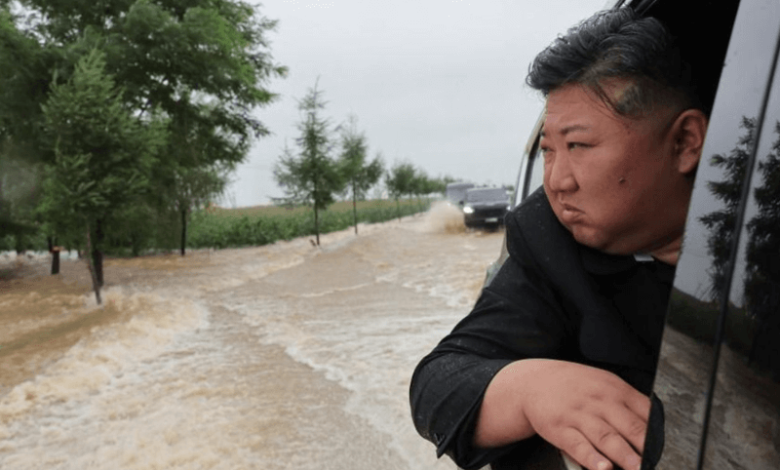 Big Floods Hit North Korea, Leader Kim Calls for Help