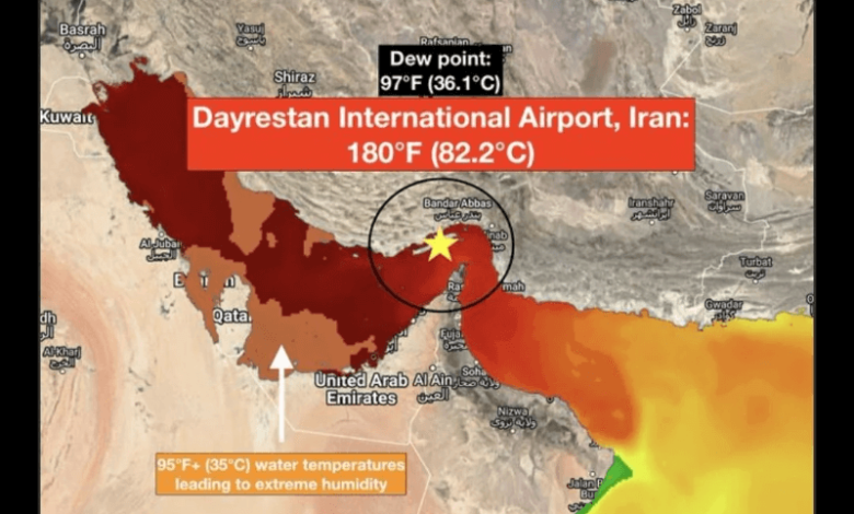 this village in iran just recorded a dangerous 82 2c heat index should you be concerned