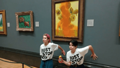 vincent van goghs paintings attacked again after just stop oil activists sentenced