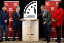 Climate change and nuclear arms in focus: Doomsday Clock set at 89 seconds to midnight