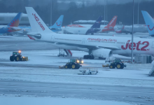 Heavy Snow, Rain and Flooding Disrupt Travel Across Britain