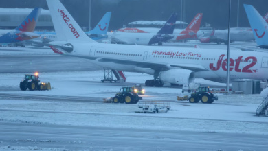 Heavy Snow, Rain and Flooding Disrupt Travel Across Britain