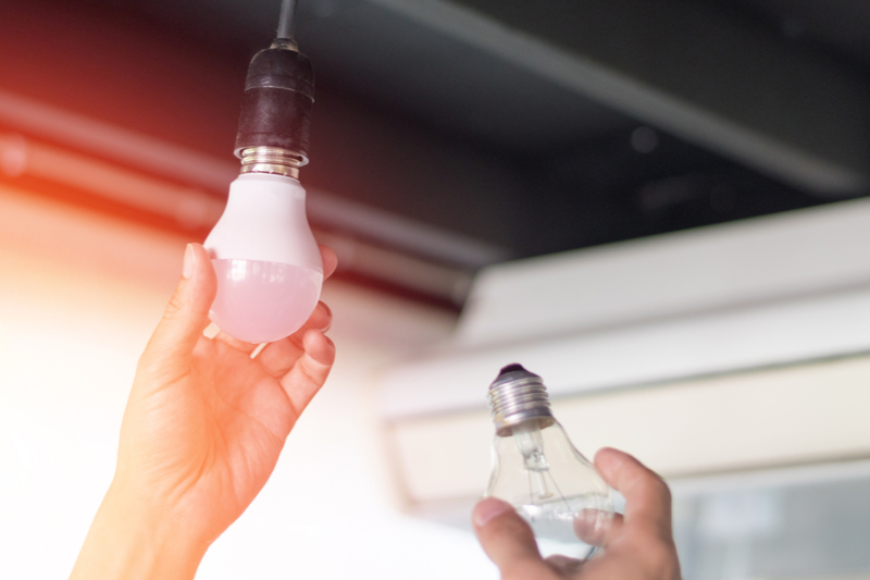 Switch to LED Lighting