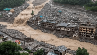 cloudburst and climate change