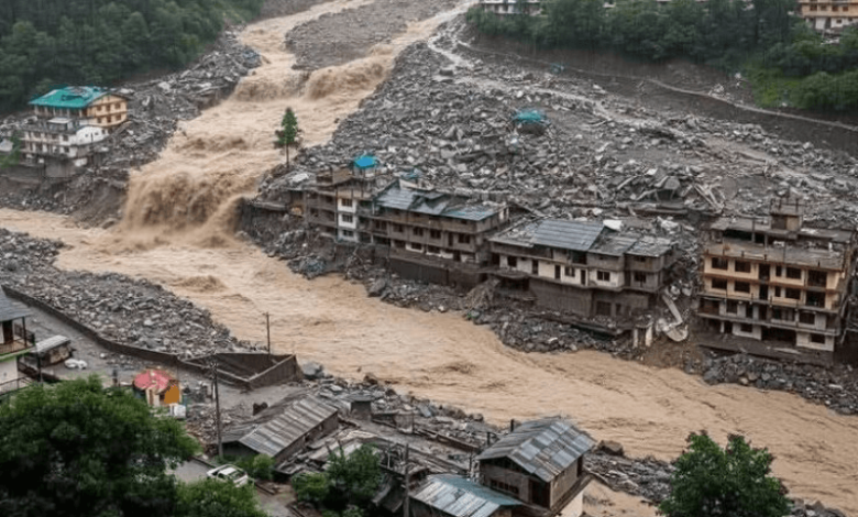 cloudburst and climate change