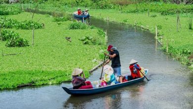 floating villages Mekong Delta