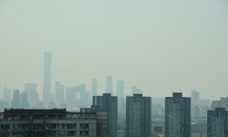 most polluted cities in China 2025