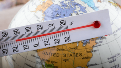 Global temperatures rise Global temperatures rise