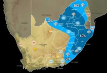 South Africa thunderstorms provinces forecast South Africa thunderstorms provinces forecast