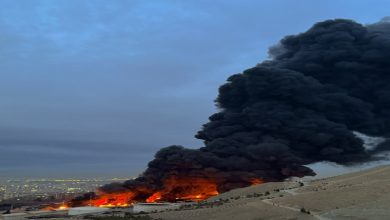 Tehran Fuel Depot Fire Tehran Fuel Depot Fire