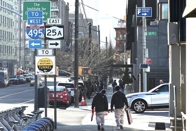 Urban heat island New York City night Urban heat island New York City night