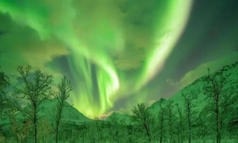 Northern Lights in India Tonight Northern Lights in India Tonight