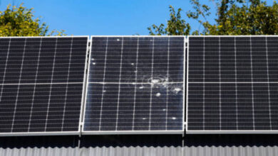 Rooftop Solar Panels Safe From H Rooftop Solar Panels Safe From Hailstorms