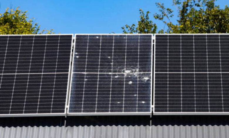 Rooftop Solar Panels Safe From H Rooftop Solar Panels Safe From Hailstorms