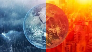 Earth With Extreme Weather Conditions Earth With Extreme Weather Conditions