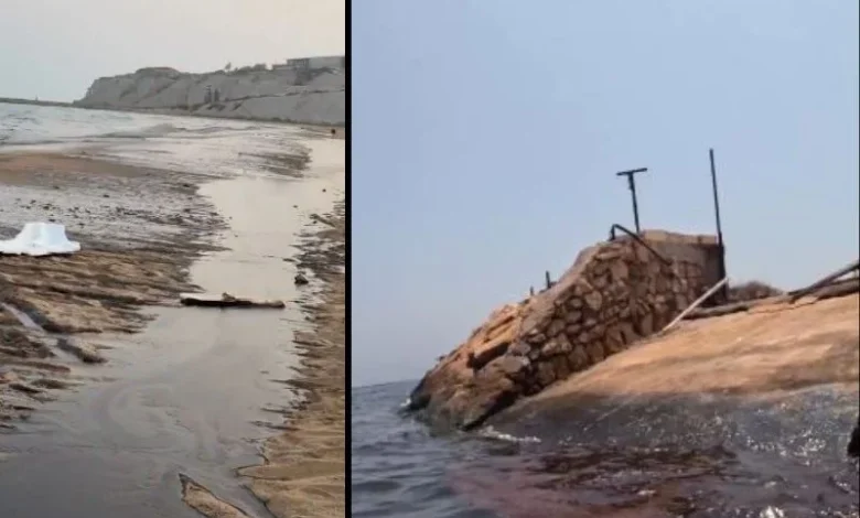Gulf oil pollution
