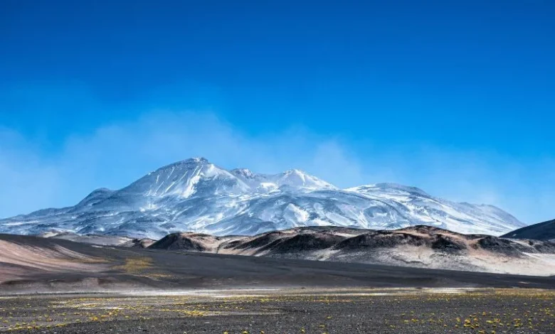 Atacama Desert snow