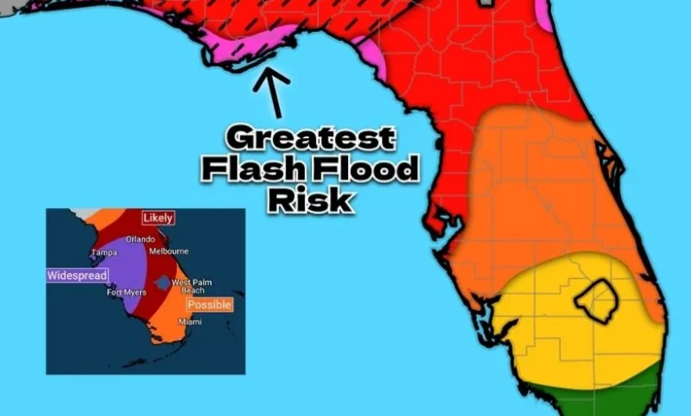 Florida flooding risk