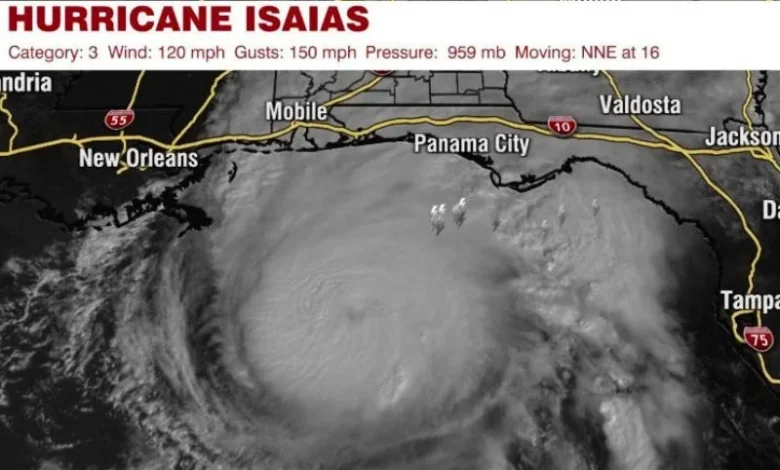 Tropical Storm Isaias