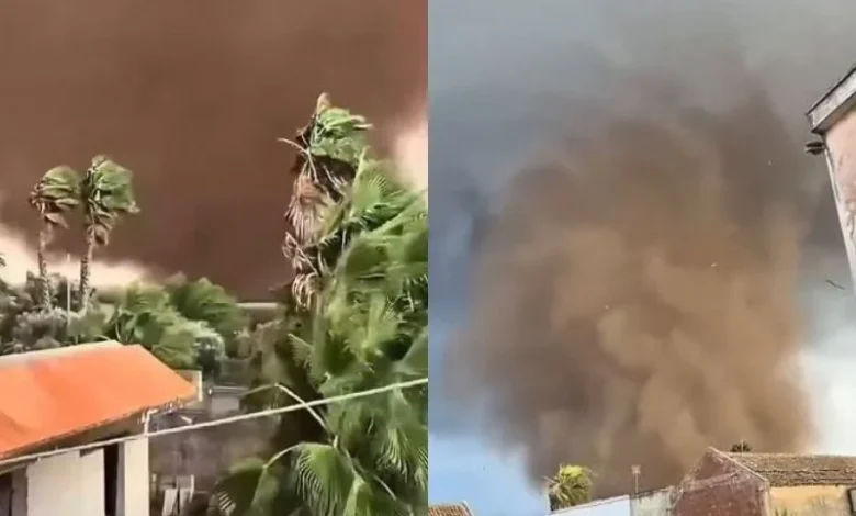 Sicilian tornado
